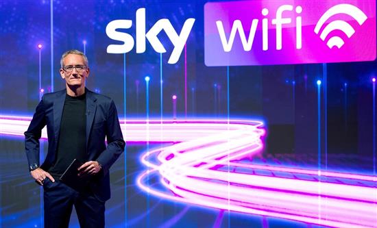 Sky Italia officially launched Sky Wifi today